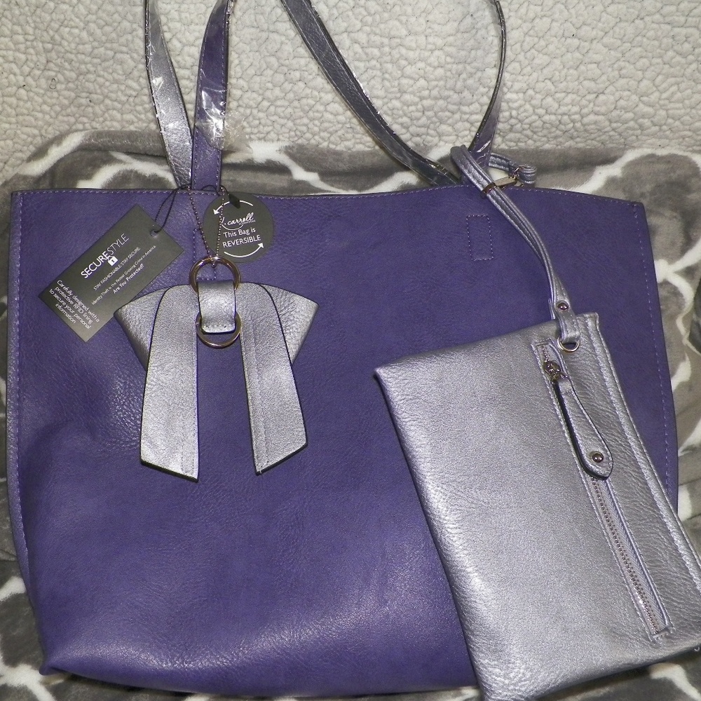 NWT - KCarroll Two Tote Bags in One